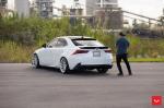 Lexus IS F on Vossen Wheels (VFS-10) 2017 года